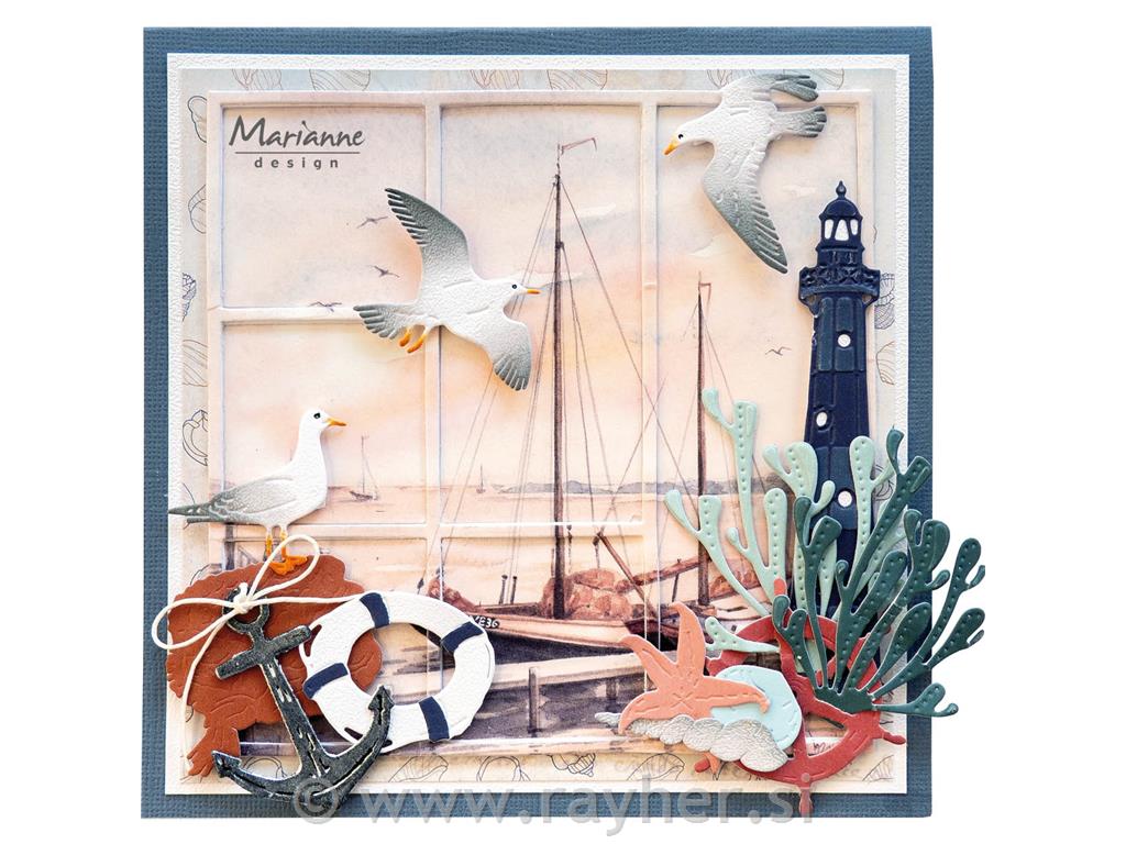 Decoupage slike: Harbor