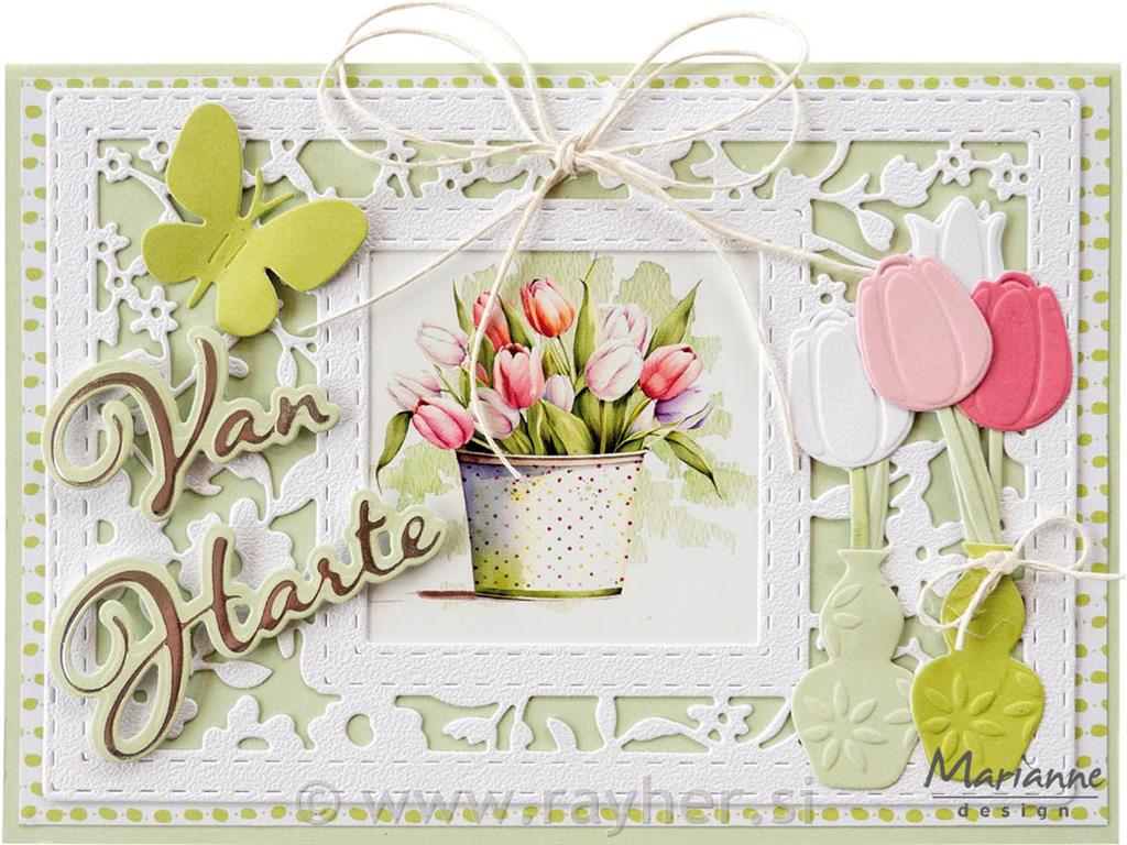 Decoupage slike: Hello Spring