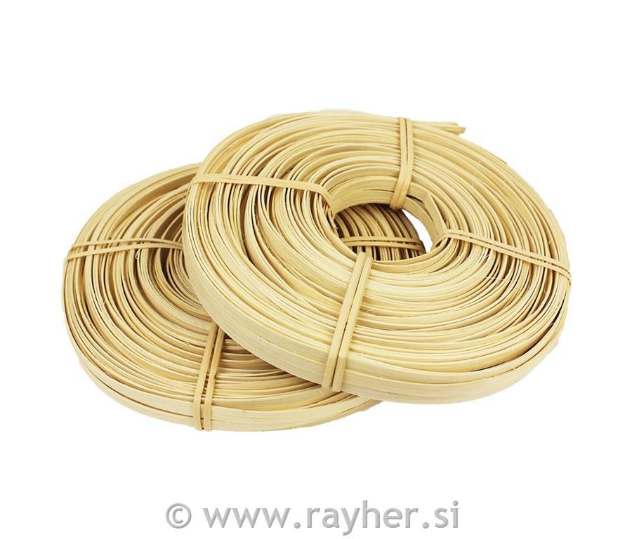 Rattan core flat-oval 8mm AA coil 0,25kg