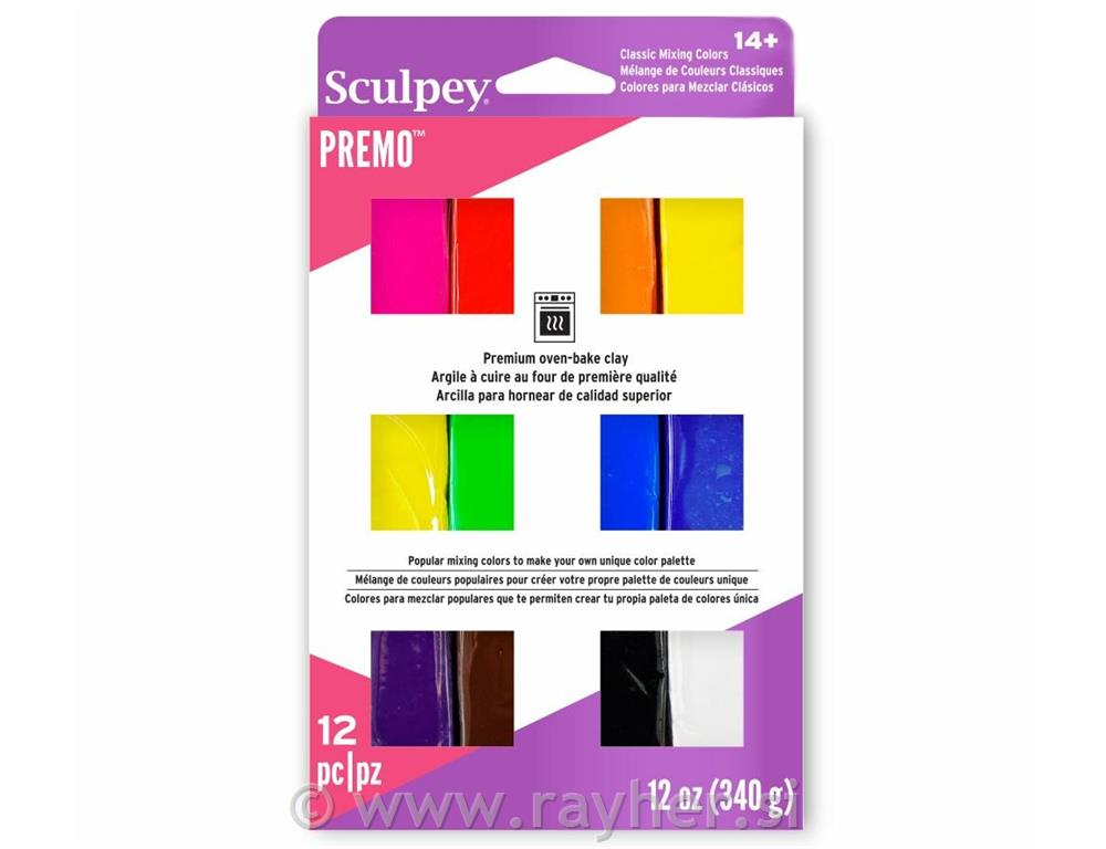 PREMO! Sculpey set 12x58 g