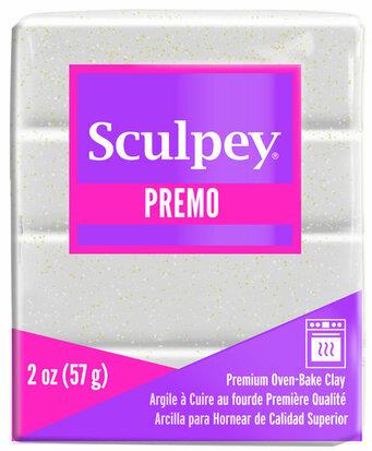 PREMO! Sculpey Accents 57 g, White GoldGlitter