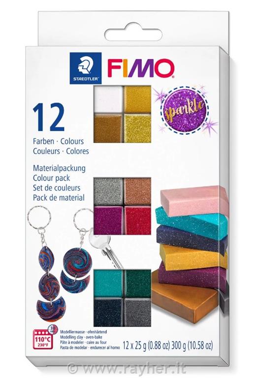 FIMO Effect Sparkle set, 12x25g