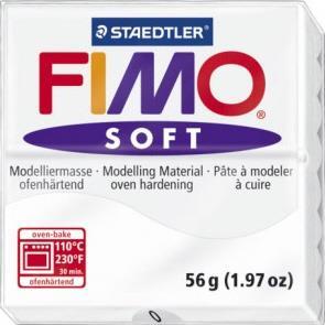 FIMO Soft masa za modeliranje 0, bijela