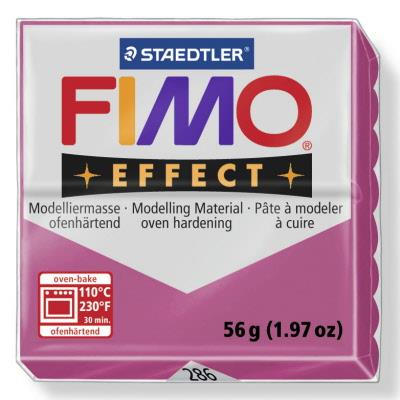 FIMO Effect masa za modeliranje 286, 56g, rubin kvarz