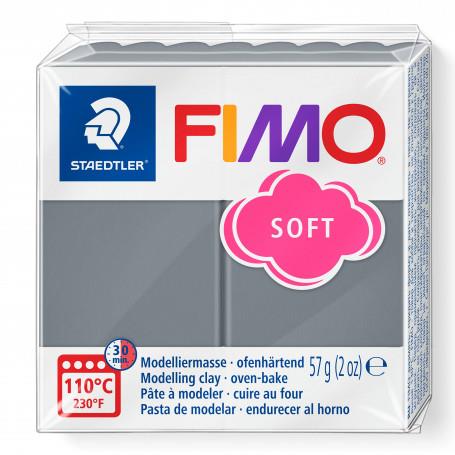 FIMO Soft masa za modeliranje T80, 56g, Stormy Grey