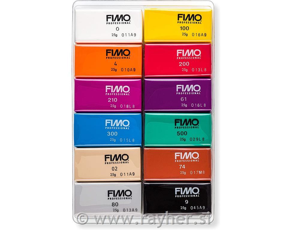 FIMO Professional set Basic 12x25g