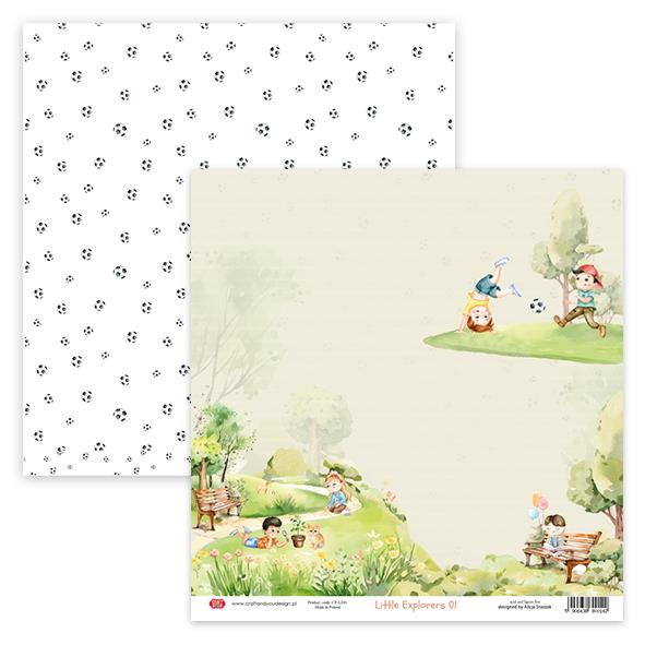 Set papira, 30x30cm, Little Explorers