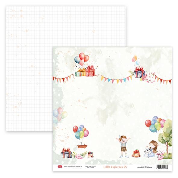 Set papira, 30x30cm, Little Explorers