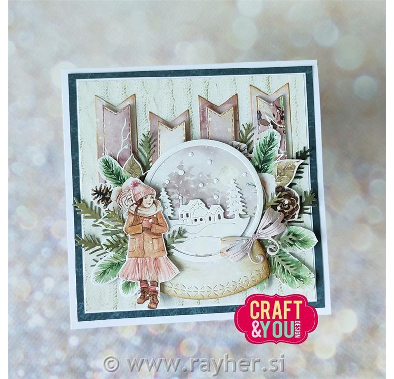 Rezač Craft and You, Snow Globe