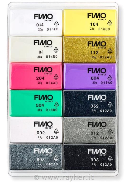 FIMO Effect Colour set , 12x25g